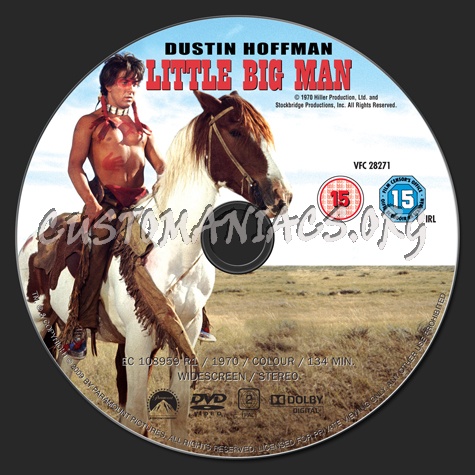 Little Big Man dvd label