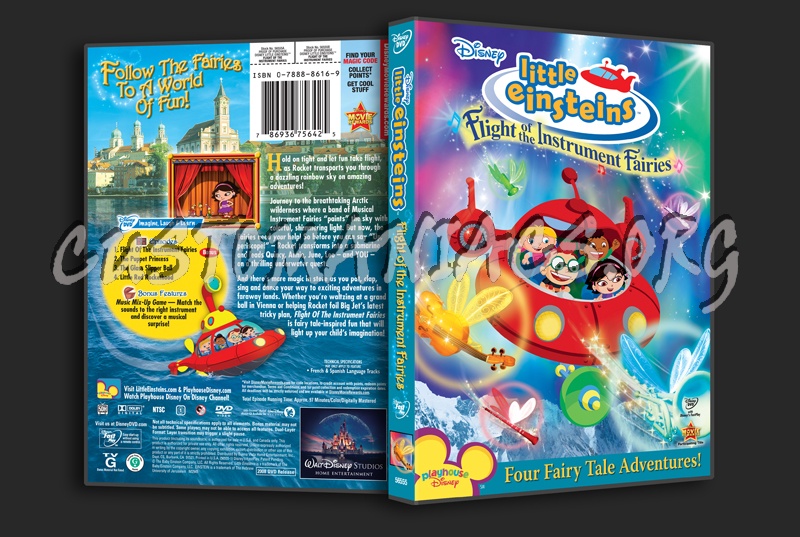 Little Einsteins: Flight of the Instrument Fairies dvd cover