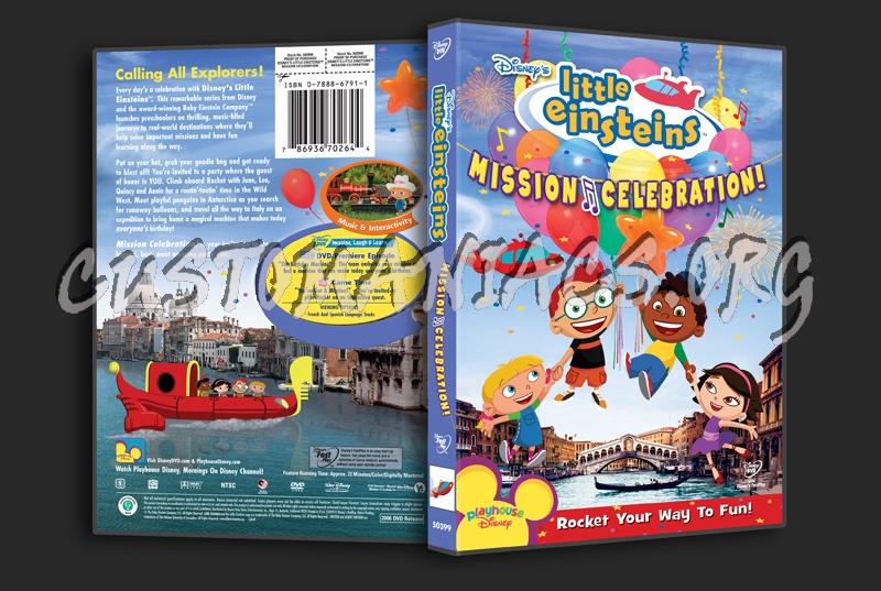 Little Einsteins: Mission Celebration! dvd cover