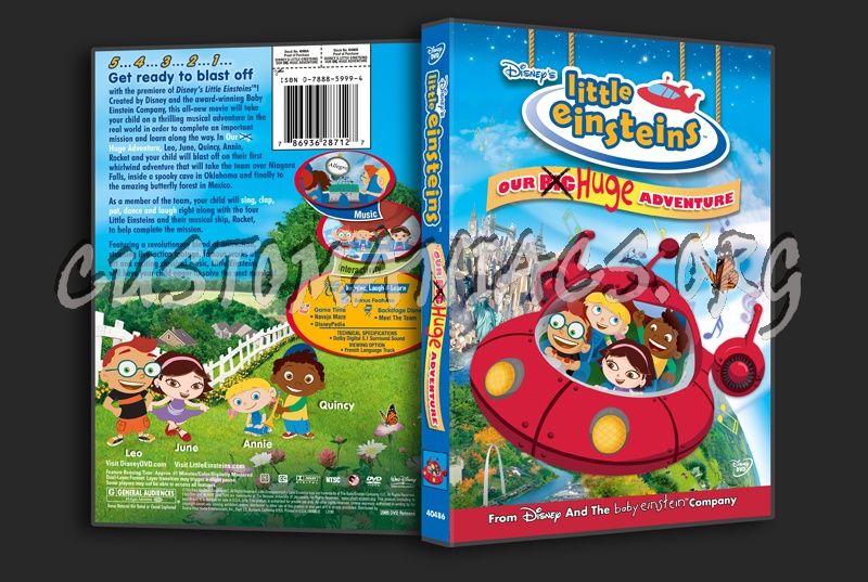 Little Einsteins: Our Huge Adventure dvd cover