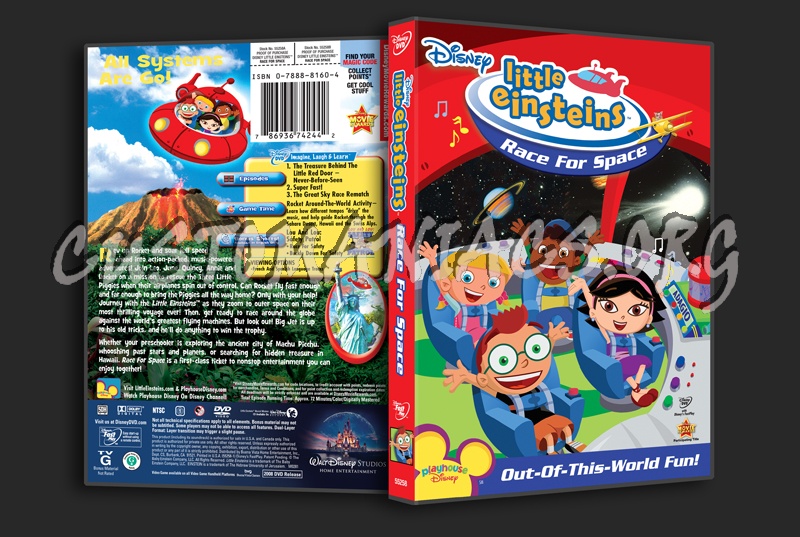 Little Einsteins: Race For Space dvd cover