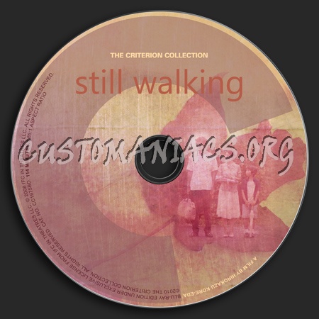 554 - Still Walking dvd label