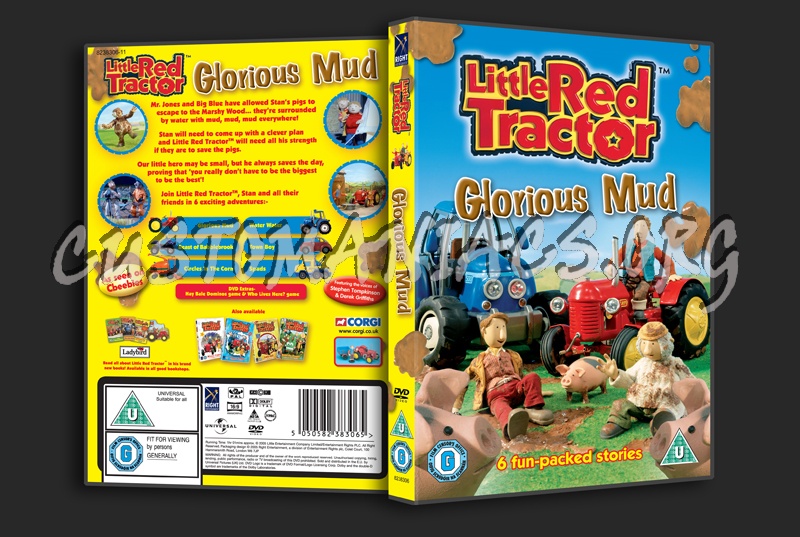 Little Red Tractor: Glorious Mud dvd cover