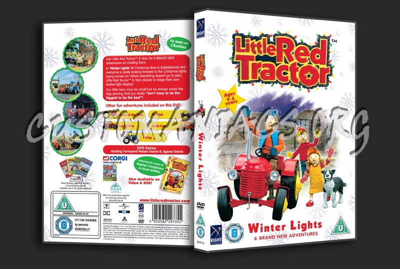 Little Red Tractor: Winter Lights dvd cover