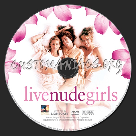 Live Nude Girls dvd label