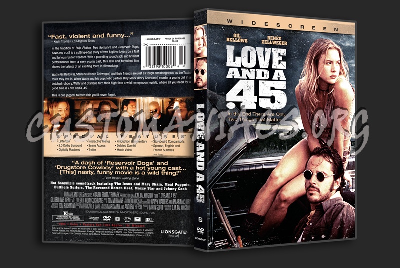 Love and a .45 dvd cover
