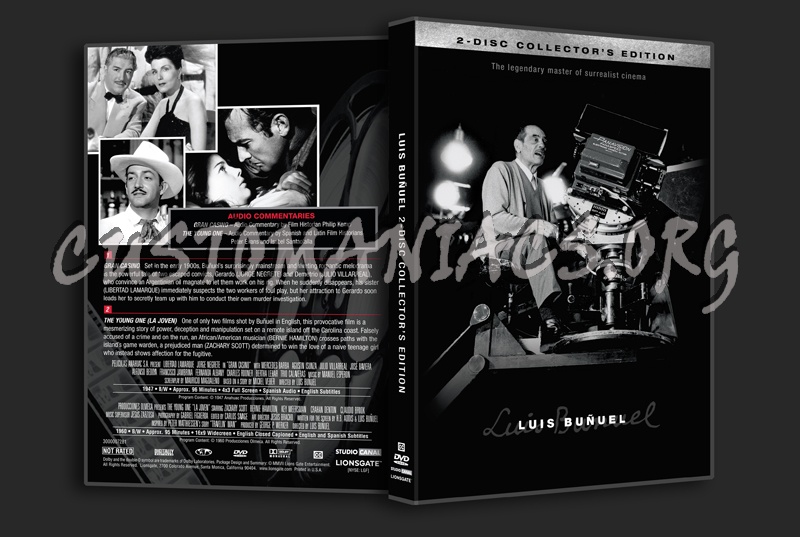 Luis Bunuel collection dvd cover