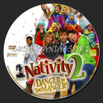 Nativity 2 Danger In The Manger dvd label