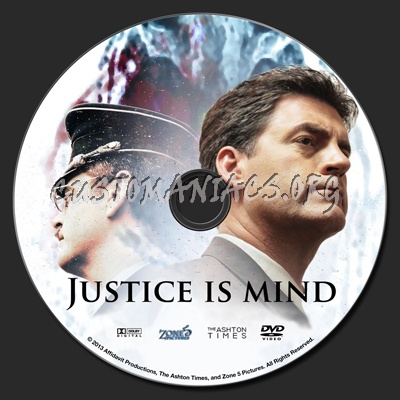 Justice Is Mind dvd label
