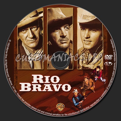 Rio Bravo dvd label