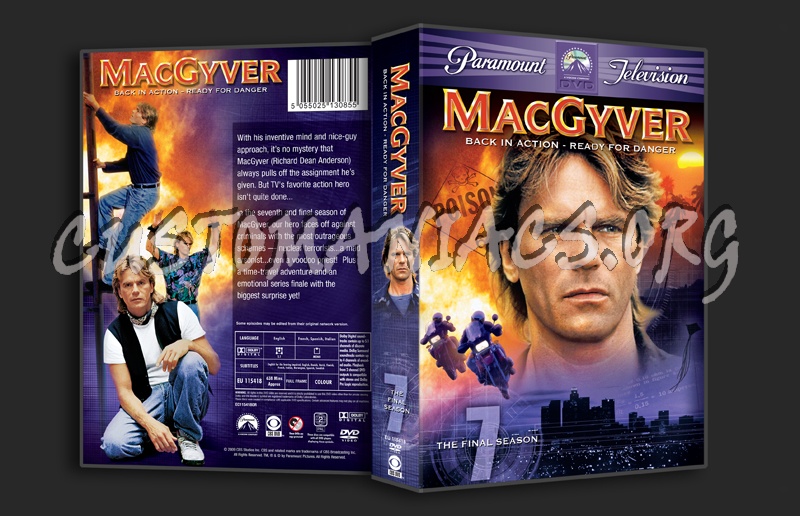 Macgyver Season 7 dvd cover