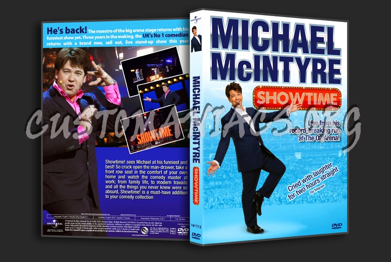 Michael McIntyre Showtime dvd cover