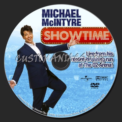 Michael McIntyre  Showtime dvd label