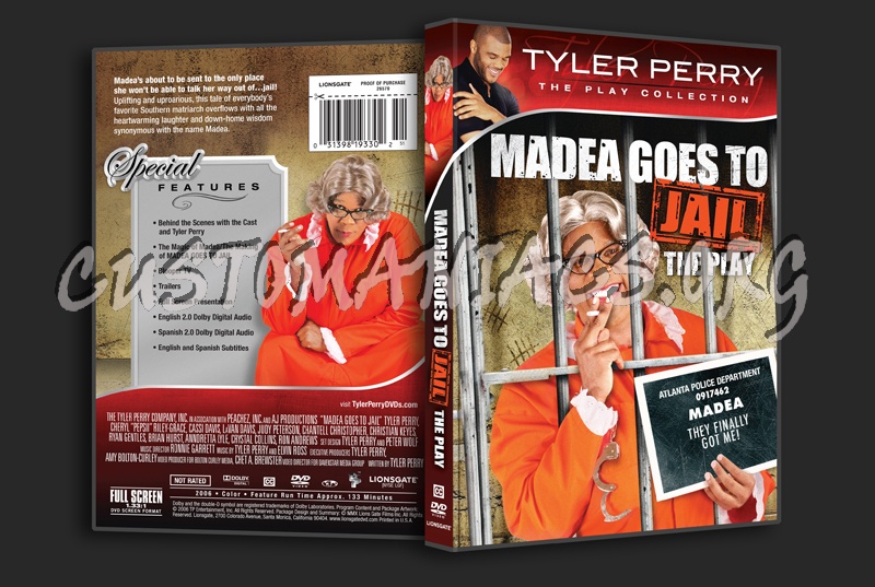 Madea Goes to Jail the Play dvd cover