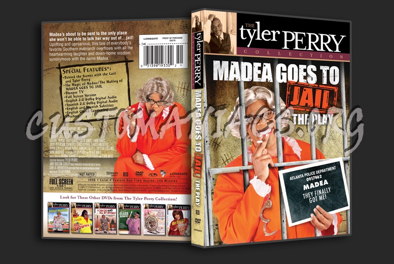 Madea Goes to Jail the Play dvd cover