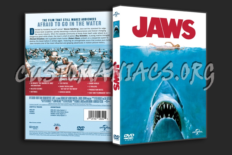 Jaws dvd cover