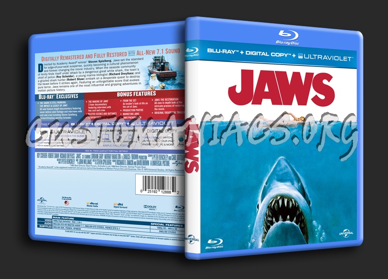 Jaws blu-ray cover