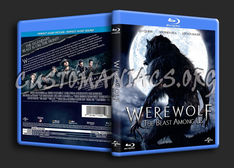 Werewolf The Beast Among Us blu-ray cover