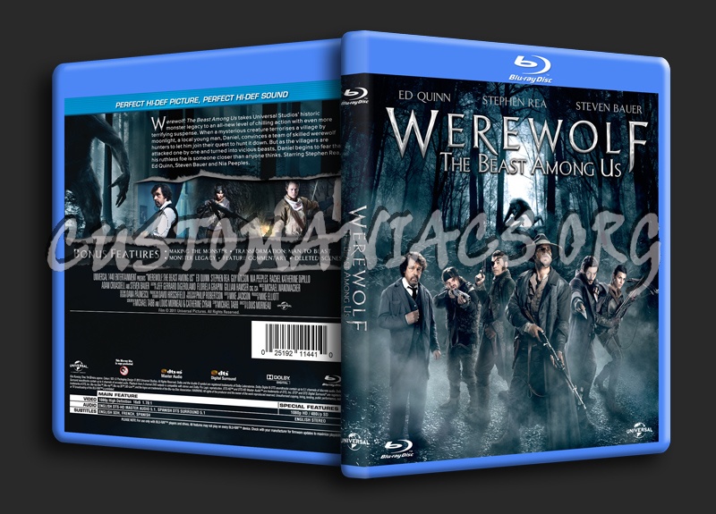 Werewolf The Beast Among Us blu-ray cover