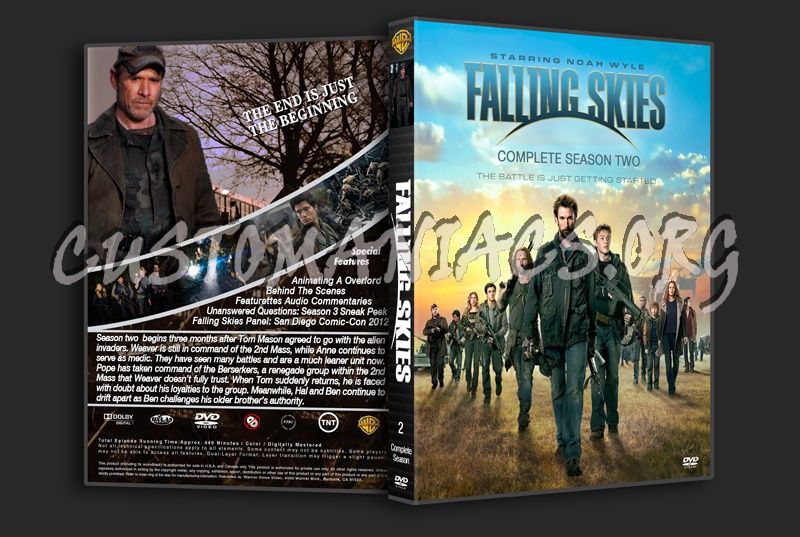 Falling Skies Season Two dvd cover