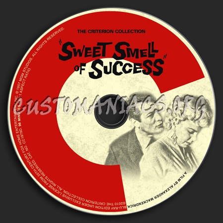 555 - Sweet Smell Of Success dvd label