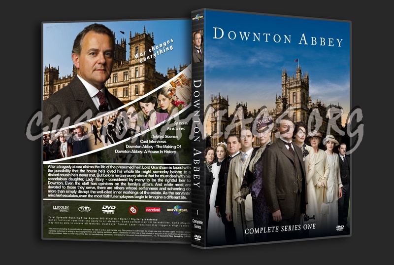 Downton Abbey Series One dvd cover