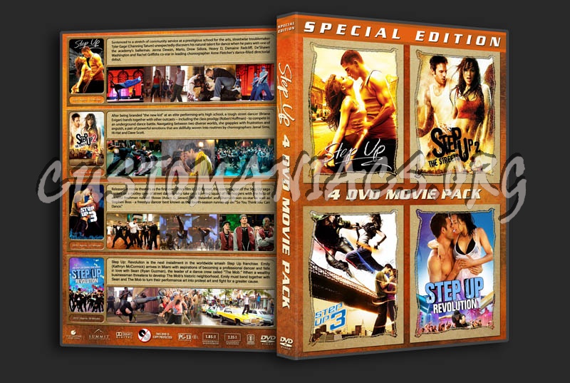 Step Up Quadrilogy dvd cover