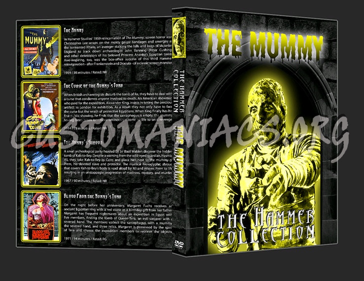 The Hammer Collection - The Mummy dvd cover