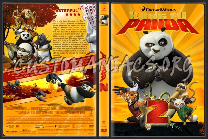 Kung Fu Panda 2 dvd cover