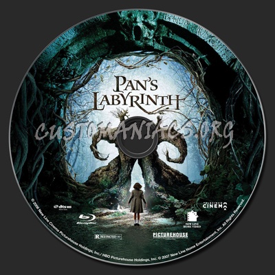 Pan's Labyrinth blu-ray label