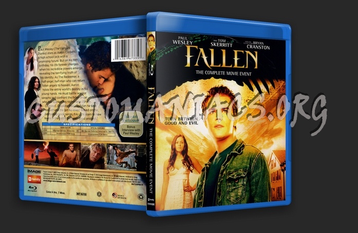 Fallen, The Complete Movie Event blu-ray cover