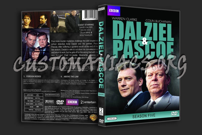 Dalziel & Pascoe - Season 5 dvd cover