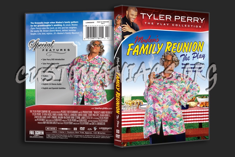 Madea's Family Reunion The Play dvd cover