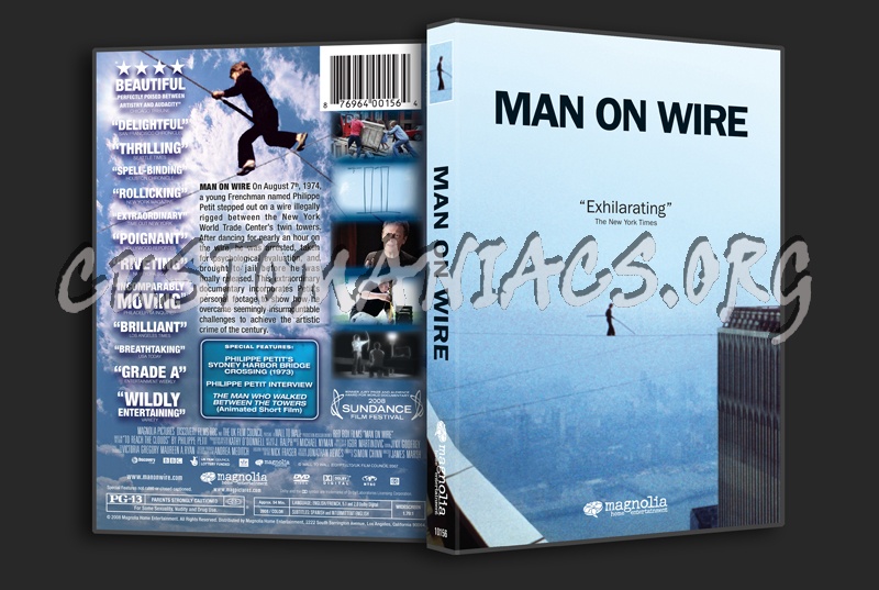 Man On Wire dvd cover