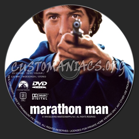 Marathon Man dvd label