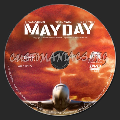 Mayday dvd label