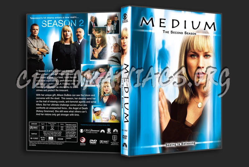 Medium Season 2 dvd cover