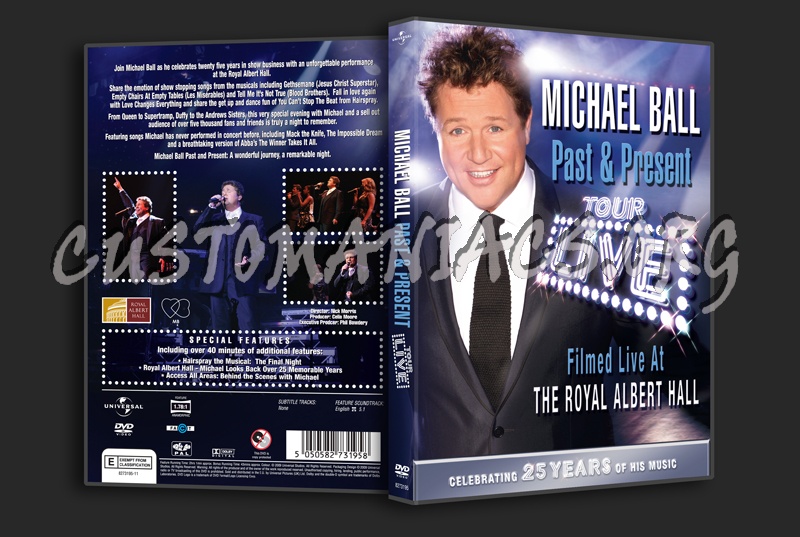 Michael Ball Past & Present Tour Live dvd cover