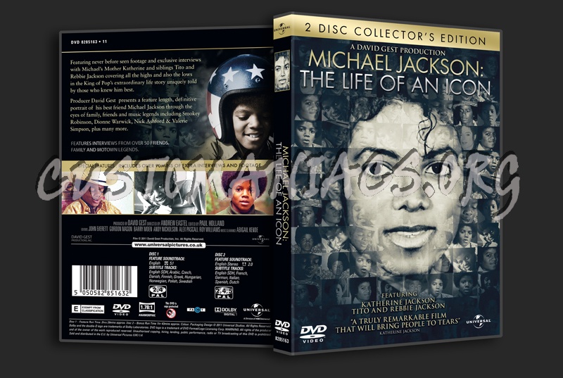 Michael Jackson The Life of an Icon dvd cover