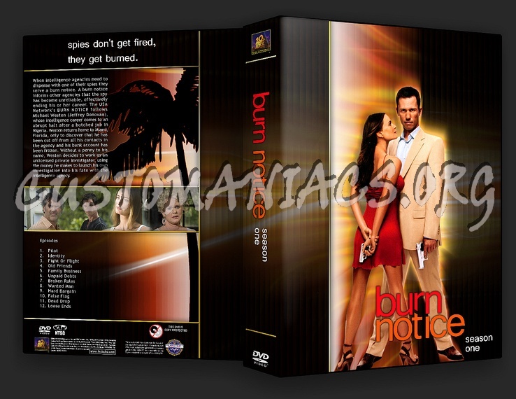 Burn Notice - TV Collection dvd cover