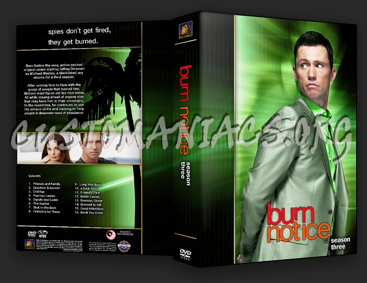 Burn Notice - TV Collection dvd cover