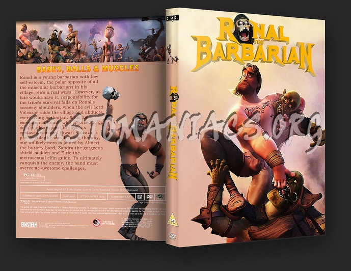 Ronal The Barbarian dvd cover
