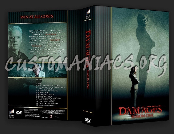 Damages - TV Collection dvd cover