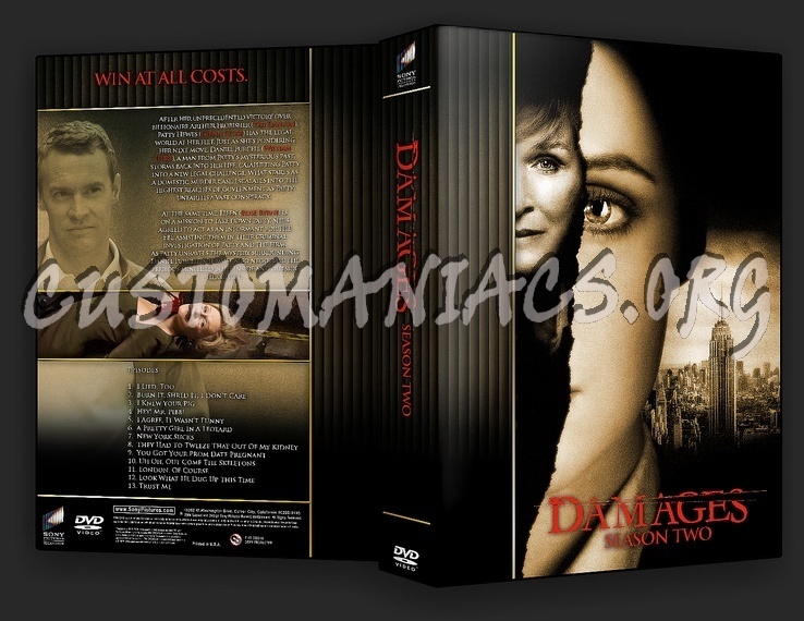 Damages - TV Collection dvd cover