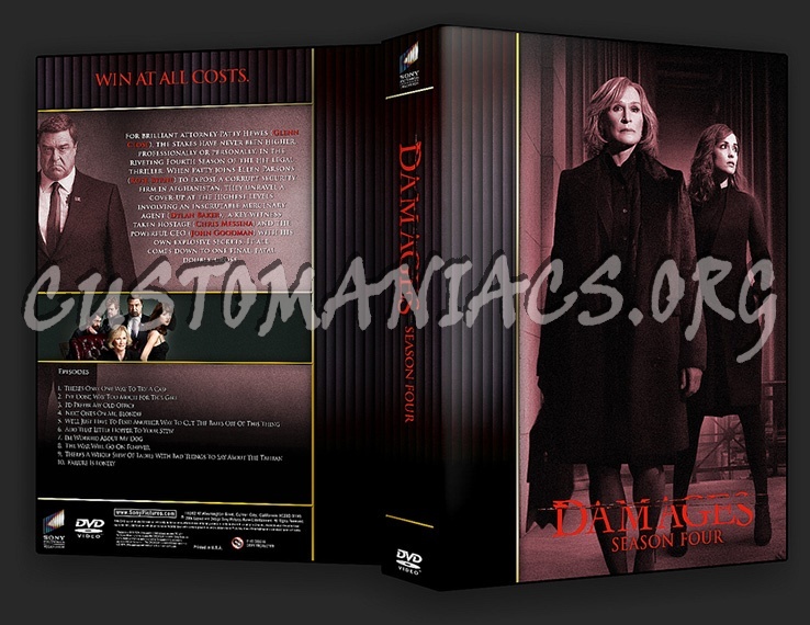 Damages - TV Collection dvd cover