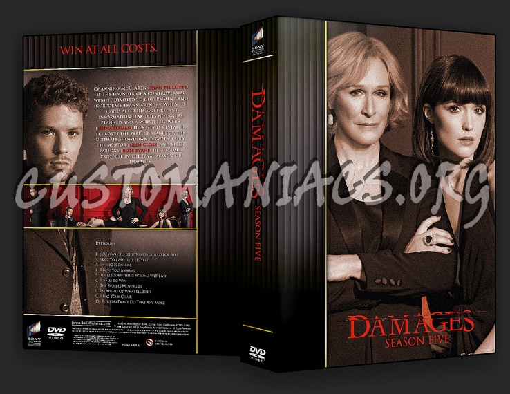 Damages - TV Collection dvd cover