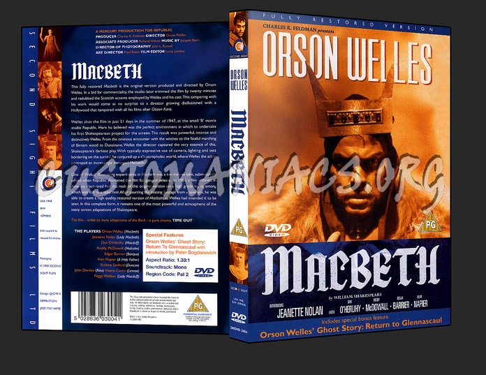 Macbeth dvd cover