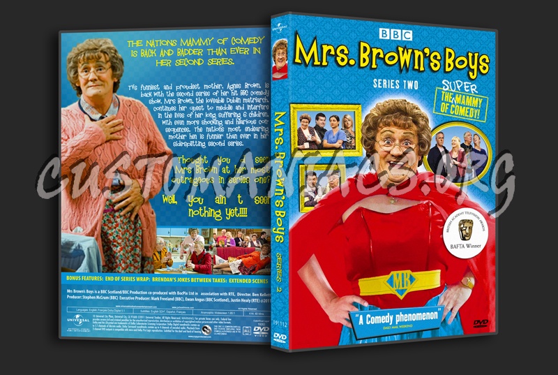 Mrs Brown's Boys Series 2 dvd cover