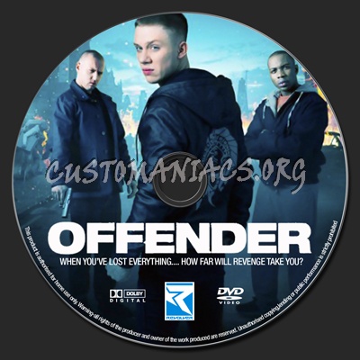 Offender dvd label