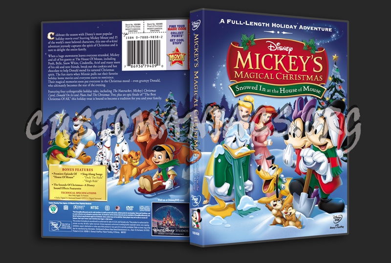 Mickey's Magical Christmas Snowed in at the House of Mouse dvd cover